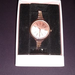 Missguided Pink Rose Gold Female Watch